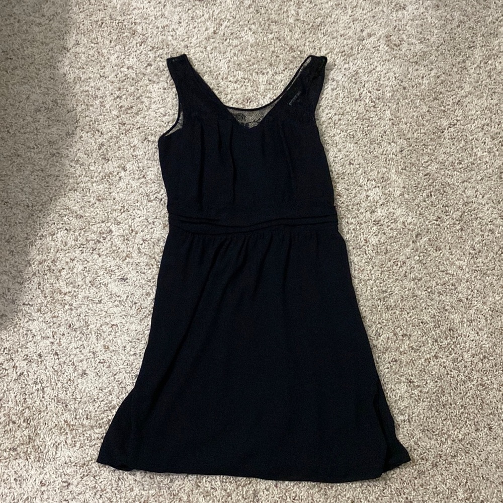 Express Lacey black dress